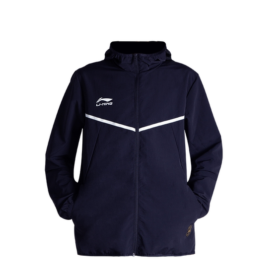 Li Ning sports trench coat men's windproof hooded sportswear loose running training clothes cardigan jacket top jacket spring Li Ning sports trench coat men's windproof hooded sportswear loose running training clothes cardigan jacket top jacket spring