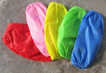 New childrens baby waterproof cuff painted boy girls drawing sleeve hand sleeve glove anti-fouling protective sleeve