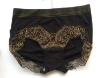 My beloved mid-waist flat corner Lady lift sexy seamless underwear underwear M1183