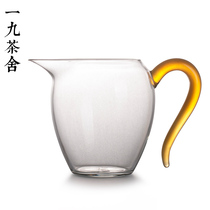 Taiwanese pure hand-made heat-resistant glass Road Cup is comparable to slow-down cot tea tea tea tea set