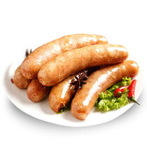 Ahn Fire Mountain Stone baked intestine 10 roots * about 700G packs of Taiwans famous snack sausage Jiang Zhejiang