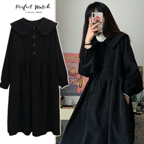 Pregnant women autumn dress Net red autumn suit fashion spring and autumn new base shirt autumn winter dress children