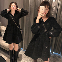 Pregnant women Spring and Autumn dress tide 2020 hot mom fashion Base Foreign style fairy skirt personality Spring Suit