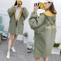 Pregnant womens autumn and winter coat autumn clothes loose cotton clothes spring style womens long coat winter clothes plus velvet thickened top