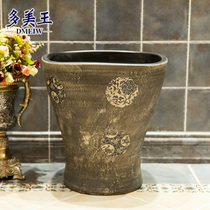 Ceramic wash mop pool art mop basin trough antique household balcony mop pond toilet size