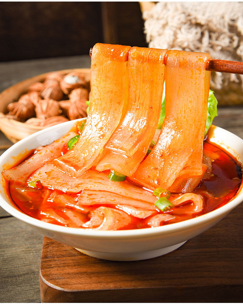 乱劈才川粉宽粉条红薯粉丝粉条土豆粉火锅食材烫火锅食材红苕粉皮