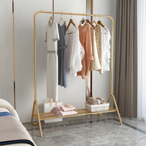 Simple modern simple coat rack landing small bedroom home storage hanging clothes rack sub category Net Red