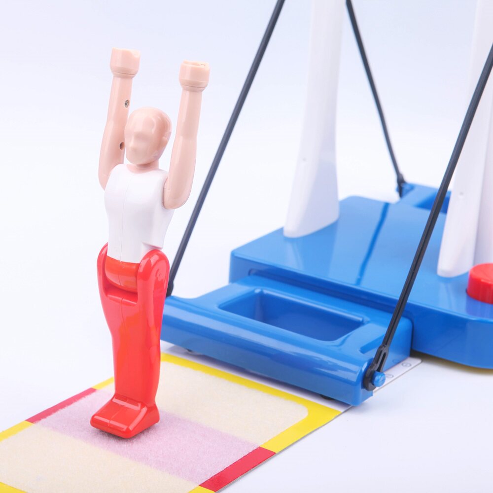 体操小王子单杠王子人体模型恐怖整蛊玩具多人桌面体操游戏全是玩