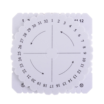 Handmade DIY Accessories Material Tool Disc Editor Round Square Braided Rope Bracelet Wire Arranger Hand Rope