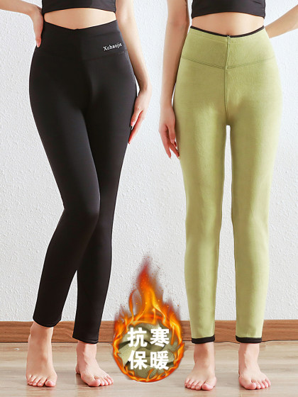 가을과 겨울 얇은 벨벳 가을 바지 플러스 벨벳 두꺼운면 바지를 입는 여성을위한 부드러운 검은 따뜻한 바지 플러스 크기의 대형 레깅스 가을과 겨울 얇은 벨벳 가을 바지 플러스 벨벳 두꺼운면 바지를 입는 여성을위한 부드러운 검은 따뜻한 바지 플러스 크기의 대형 레깅스