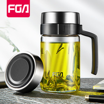 Fuguang Tea Water Separation Tea Cup Mens Large Capacity Home Office With Filter Glass Cup Monolayer Water Cup