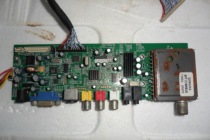 Miscellaneous board T0P-TECH with all support four light small mouth 17 inch LCD screen test good