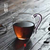 Taiwanese pure handmade Japanese heat-resistant glass male Cup is comparable to the slow-down cot tea-making Cup