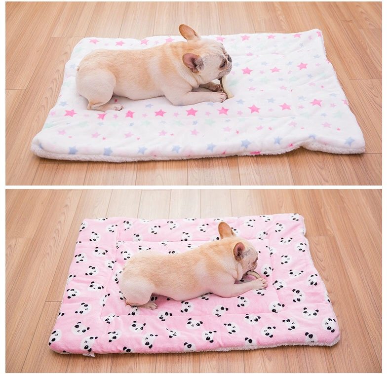 宠物垫子耐咬狗狗毛毯被子泰迪法斗小型中型大型犬狗窝夏天狗毯子