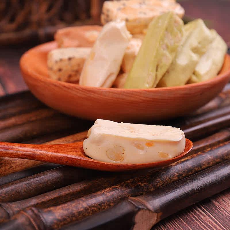 誉海花生牛轧糖袋装250g 台湾风味手工牛轧糖果 休闲零食包邮