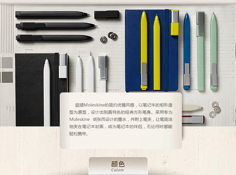 Шариковая ручка Moleskine Plus 0.5mm Шариковая ручка Moleskine Plus 0.5mm