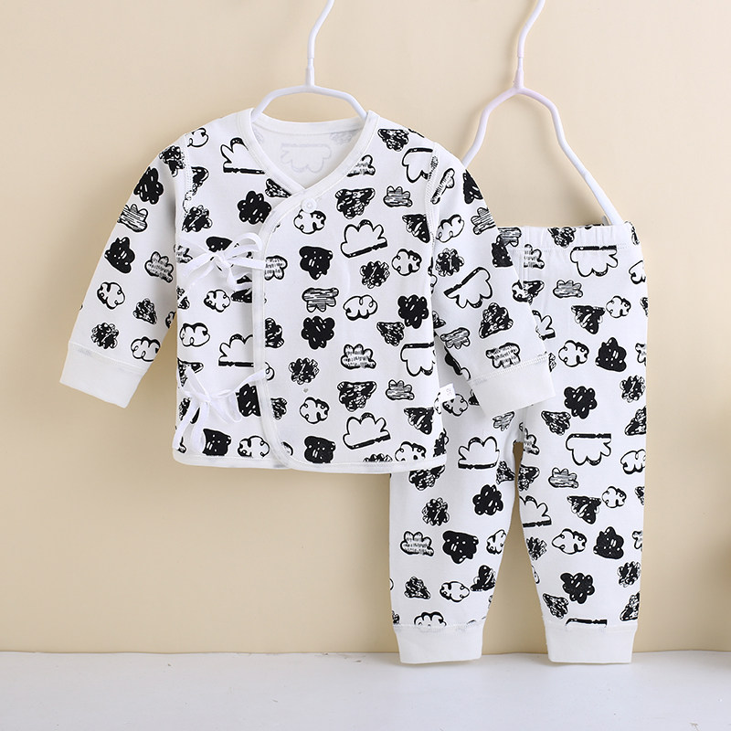 Newborn baby clothes 03 month newborn underwear spring and autumn baby suit cotton newborn