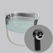 Kitchen sink side round overflow port Vegetable basin Round overflow pipe overflow hole drainage sink accessories