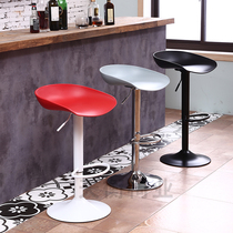 Simple modern bar chair hotel front desk chair lifting rotating KTV bar stool coffee milk tea shop chair mobile phone bar chair