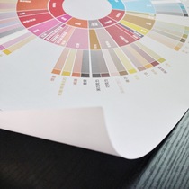 Chinese genuine coffee flavor wheel SCAA official flavor wheel hanging painting mural cafe decoration painting frameless