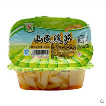 Wenzhou specialty flavor Shanmin crispy bamboo shoots 170g ready-to-eat farmers side dishes under rice side dishes with rice mushroom cold dishes