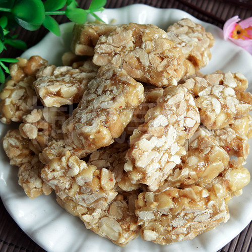 花生糖 花生片 切糖米糖 手工500g安庆桐城特产包邮