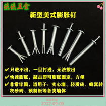 New stainless steel fast cement percussion expansion nail one nail to get expansion screw gecko nail core rivet