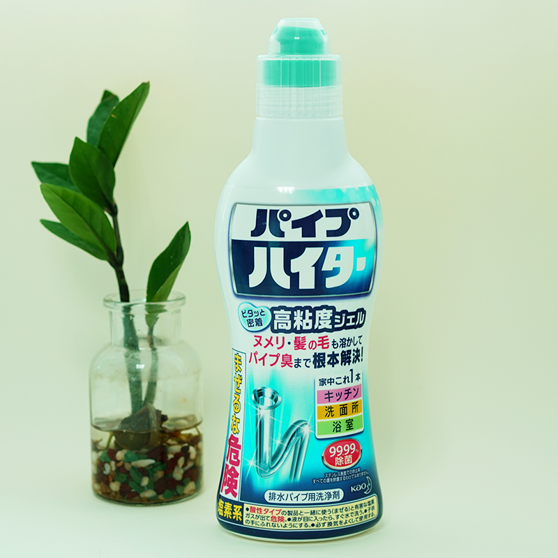 japan imported kao kao pipe dredging agent super concentrated gel-shaped 500ml does not hurt the pipe