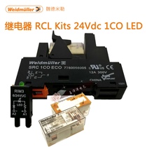 Original RCL114024 Weidmiller Relay RCL Kits 24Vdc 1CO 7760056023