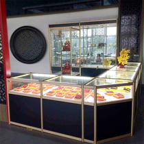 Shanghai boutique mobile phone accessories counter Digital products Jade products Necklace ring display cabinet Jewelry display cabinet