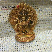 yuan sheng buddhism appliance Nepal imports manual copper-gilded pu ba King Kong Buddha law enforcement like