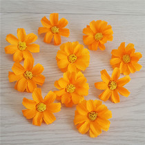 Emulated hop chamomile flower diy flower head small daisy flower head flower ring hand floral chest flower accessories seaside to shoot flowers