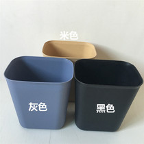 Room trash can Hotel rooms square flame retardant round bathroom Suite Hotel storage bucket Plastic lidless bucket