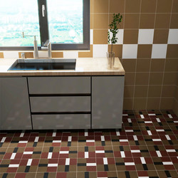 Spanish style full porcelain tiles 200X200 plain color hotel restaurant bathroom kitchen balcony wall floor