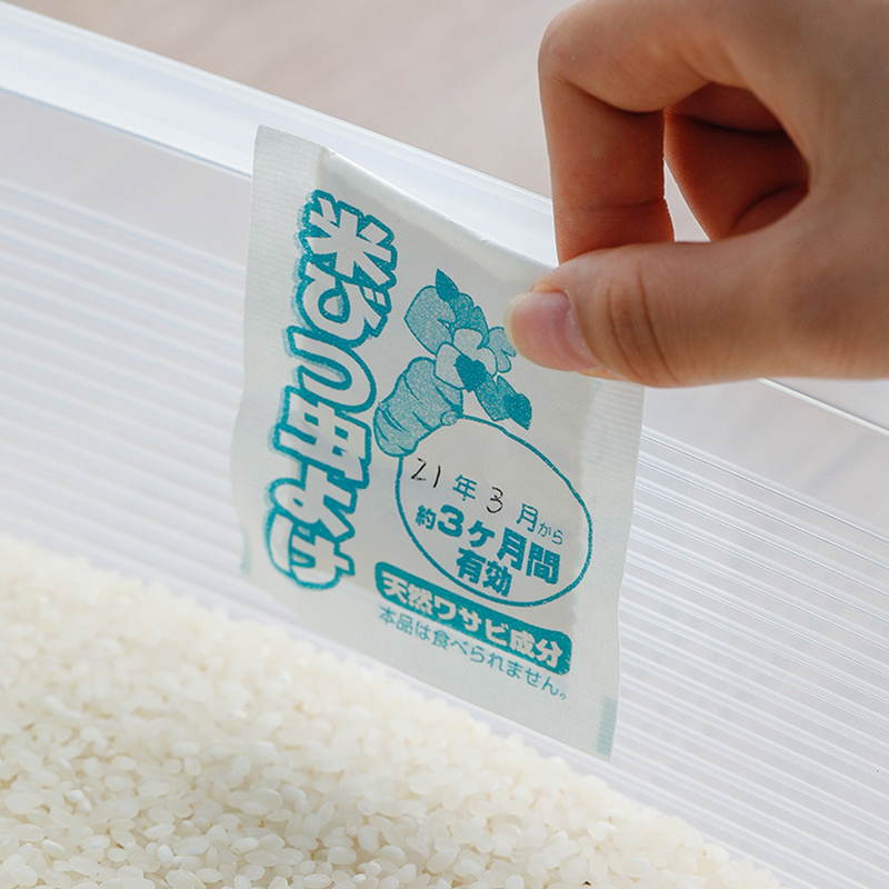 Japan imports rice anti-insect rice insect gram starry home prevention of mothproof rice tank rice-faced rice cylinder insect repellent