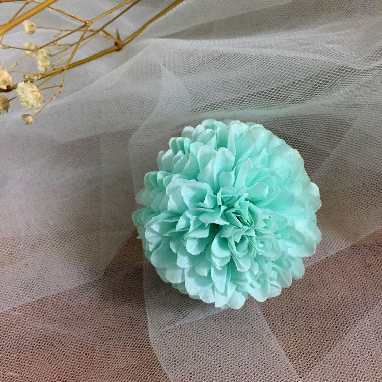 网红发饰和服拍照头花发夹绣球球花朵闺蜜合照写真头饰女梨涡允允