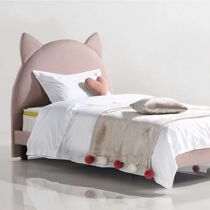 2020 popular childrens cloth art bed 1 2 m girl princess bed modern minimalist American single bed customizable