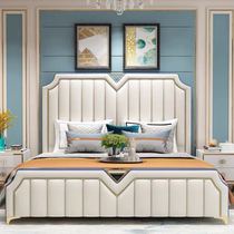 Light Extravagant Bed Double Bed 1 8 m Master Bedroom Modern Brief About 1 5 m Bed Economy Type American Soft Foreskin Bed Master Bedroom