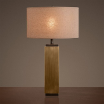 Postmodern American minimalist Retro Nordic personality Living room study Bedroom bedside luxury villa hotel table lamp