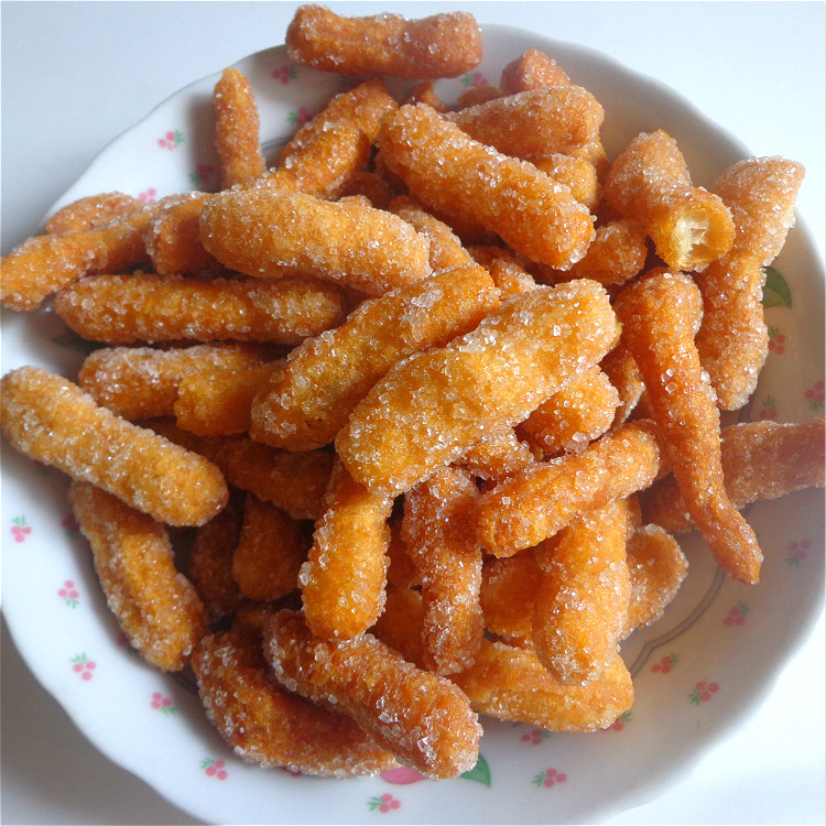 39.9元包邮四川农家自制脆脆条 油果子 京油果 油炸糕点100g酥脆