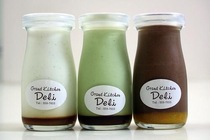 100ml high pudding glass bottle Pudding cup Yogurt cup High temperature pudding cup lead-free pudding yogurt bottle