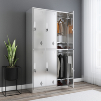 Stainless steel locker staff locker bathroom gym multi-door shoe cabinet restaurant bowl cabinet medicine cabinet 304