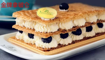 Domestic Shanghai Cai Jia Mr Choi gold medal Napoleon birthday cake French dessert flash delivery in the same city