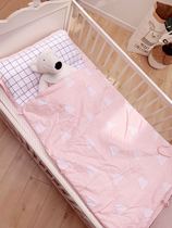 Children Sleeping Bag Pure Cotton Home Out-Of-Use Containing Cover Quilt With Handle Sleeping Bag Nursery Bed Cover Roll