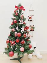 Christmas tree Nordic Christmas decorations 1 m suits Home Scene Photography festival dress Nordic pendulum pieces