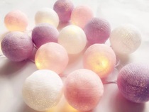 Thai line ball light color lamp string light wall Adornment Children House Decorative Lights Accessories Home Party Festoons