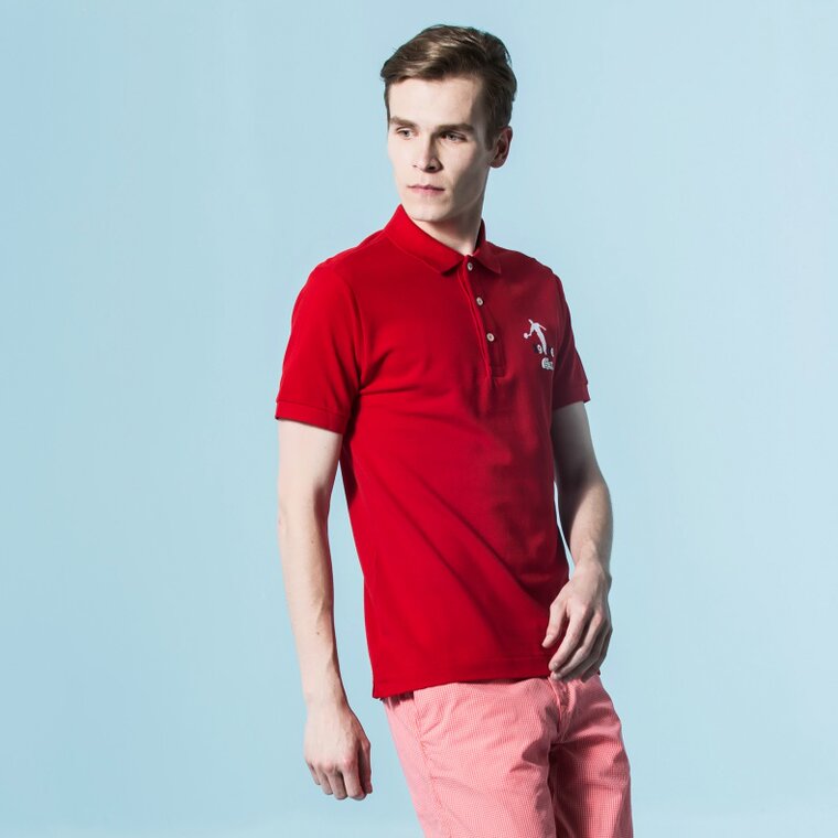 LACOSTE 法国鳄鱼 男士短袖polo衫PH188B564G1