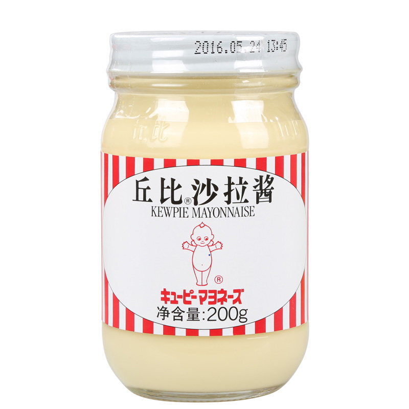 两件送挤酱瓶 丘比原味沙拉酱200g 水果蔬菜沙拉酱 沙拉汁蛋黄酱