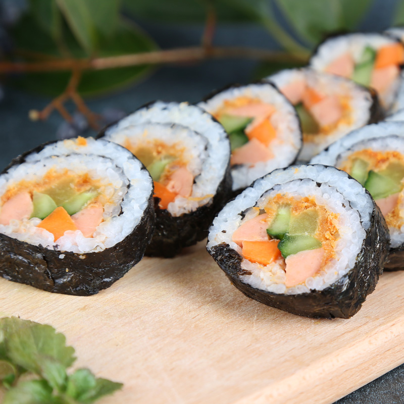 sushi materials and ingredients: a complete set of household seaweed vinegar porphyra rice set for beginners