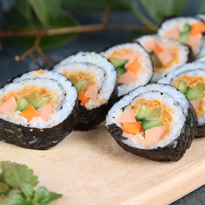 寿司材料食材 初学者做寿司工具套装全套家用 海苔醋紫菜包饭套餐_巨